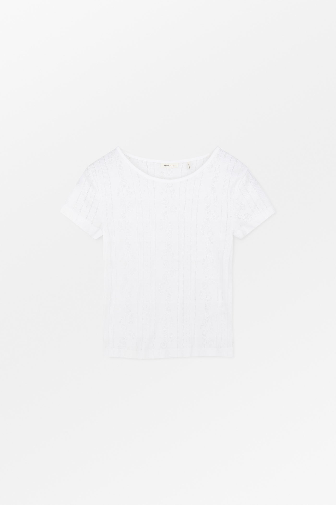 Skall Studio Anna cap sleeve tee Tee Optic white