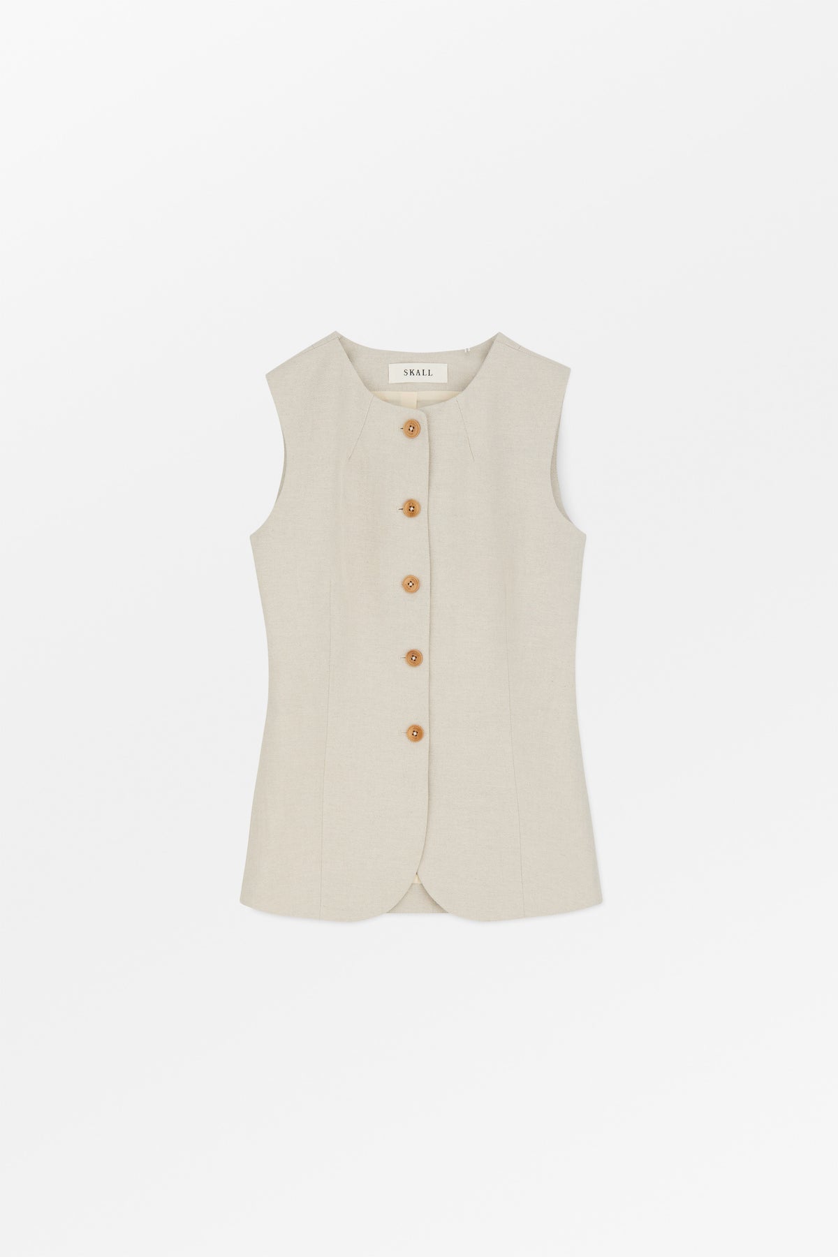 Skall Studio Clementine waistcoat Waistcoat Natural
