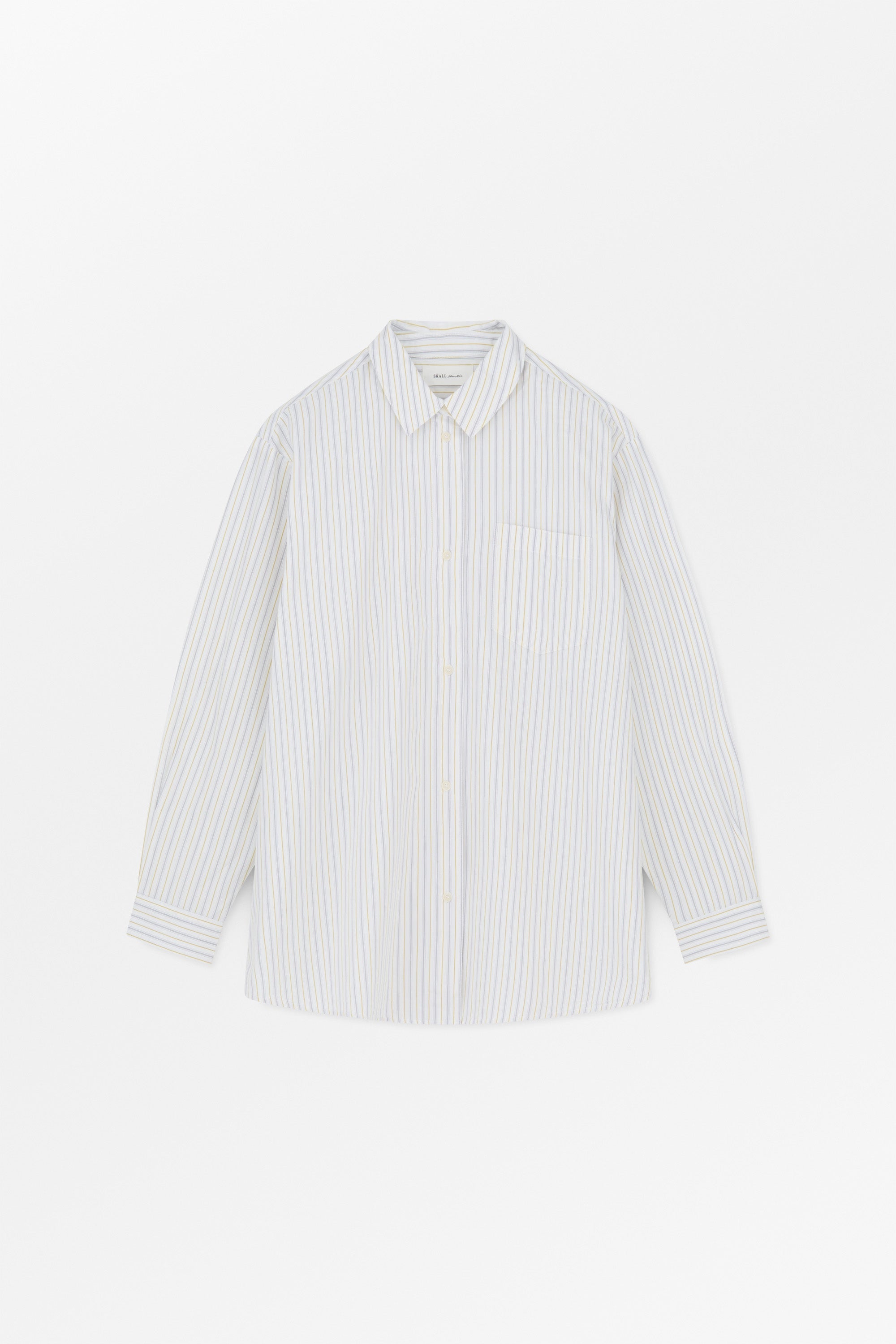 Skall Studio Edgar shirt Shirt Yellow/Blue stripe