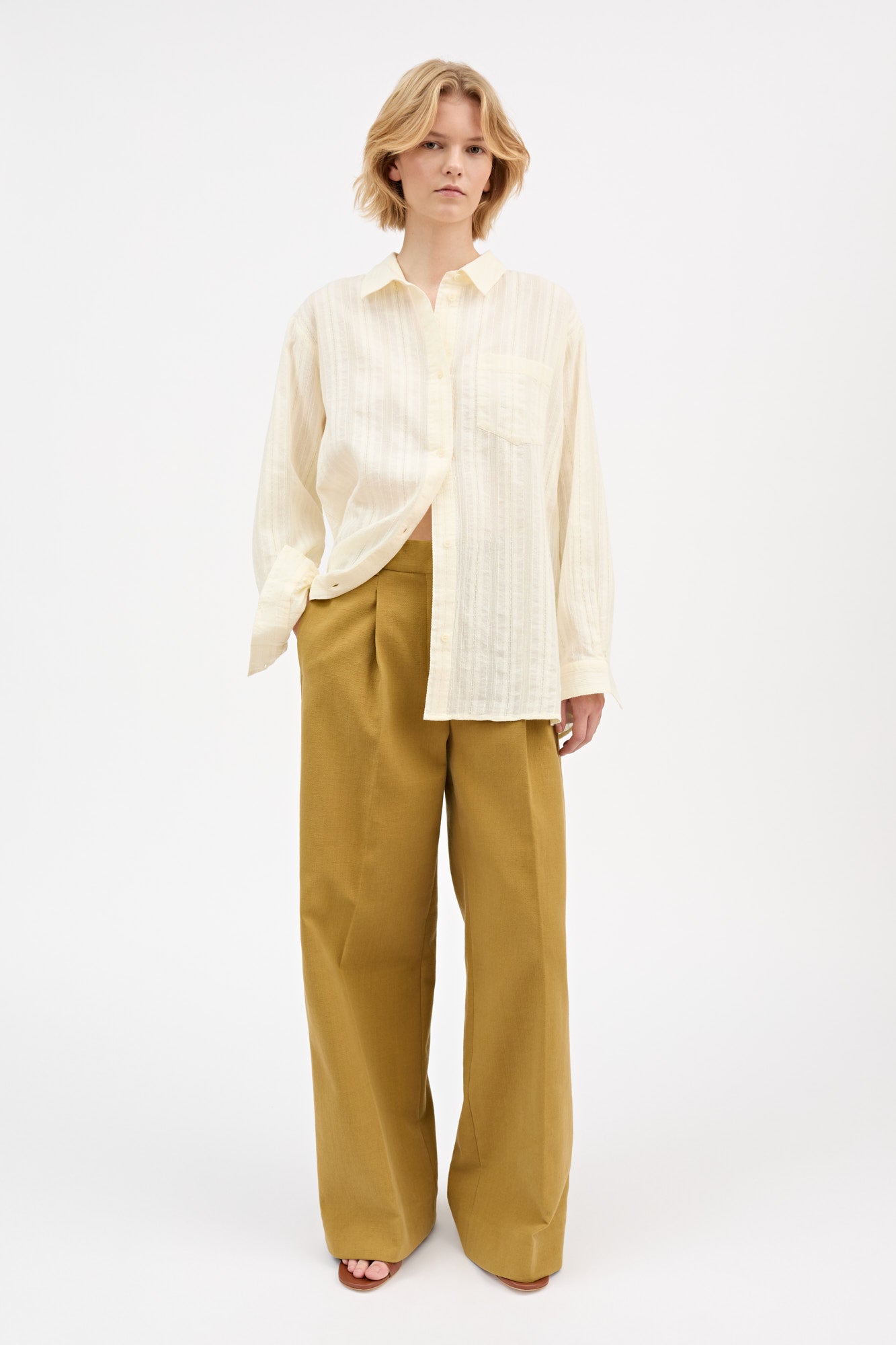 Skall Studio Edgar shirt Shirt Vanilla