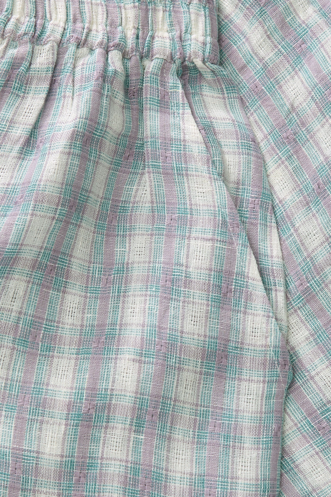 Skall Studio Edgar shorts Shorts Purple/blue check