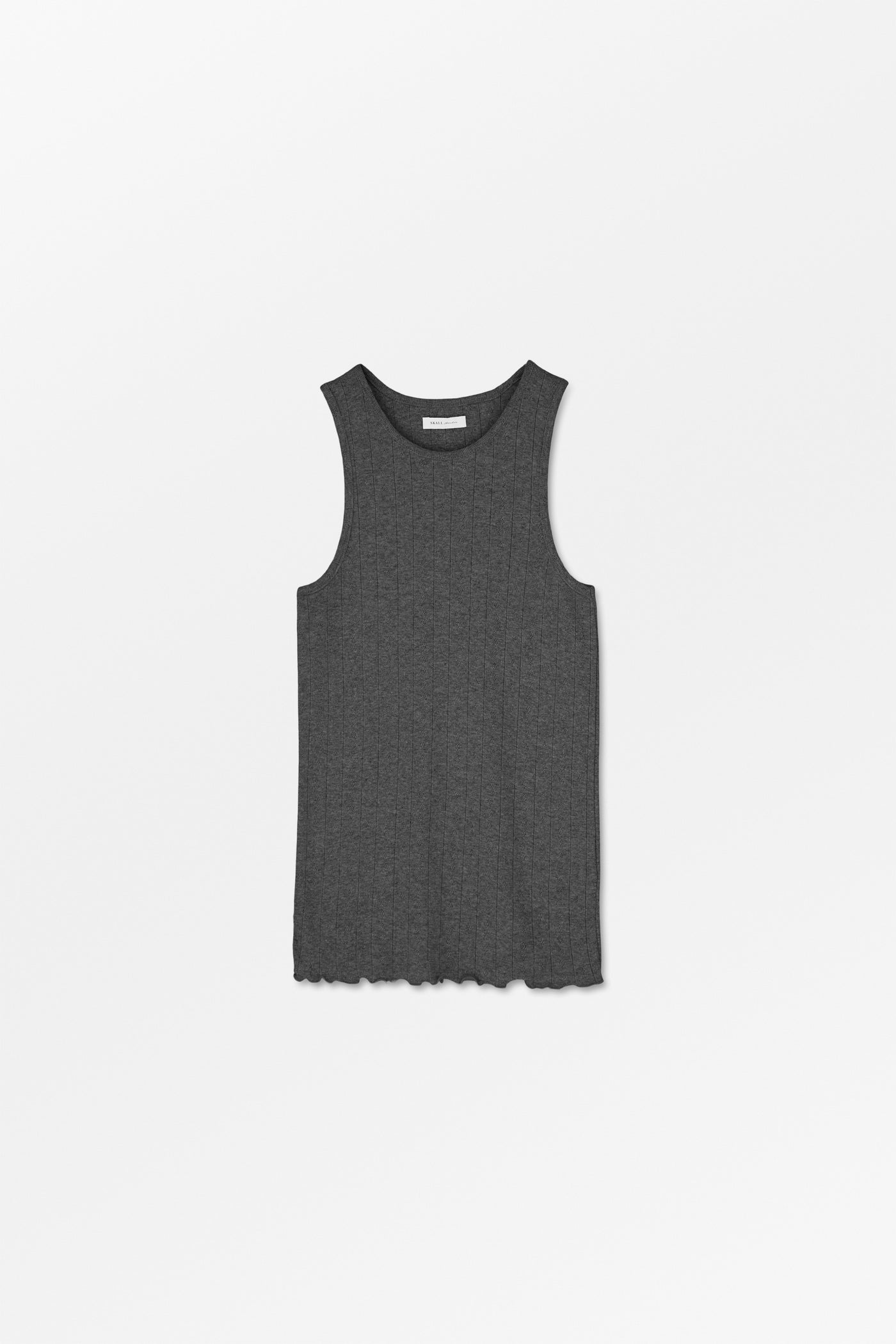 Skall Studio Edie tank top Tank top Dark grey melange