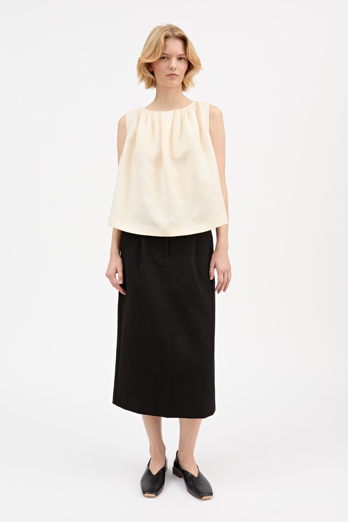 Skall Studio Ethel top Top Ecru