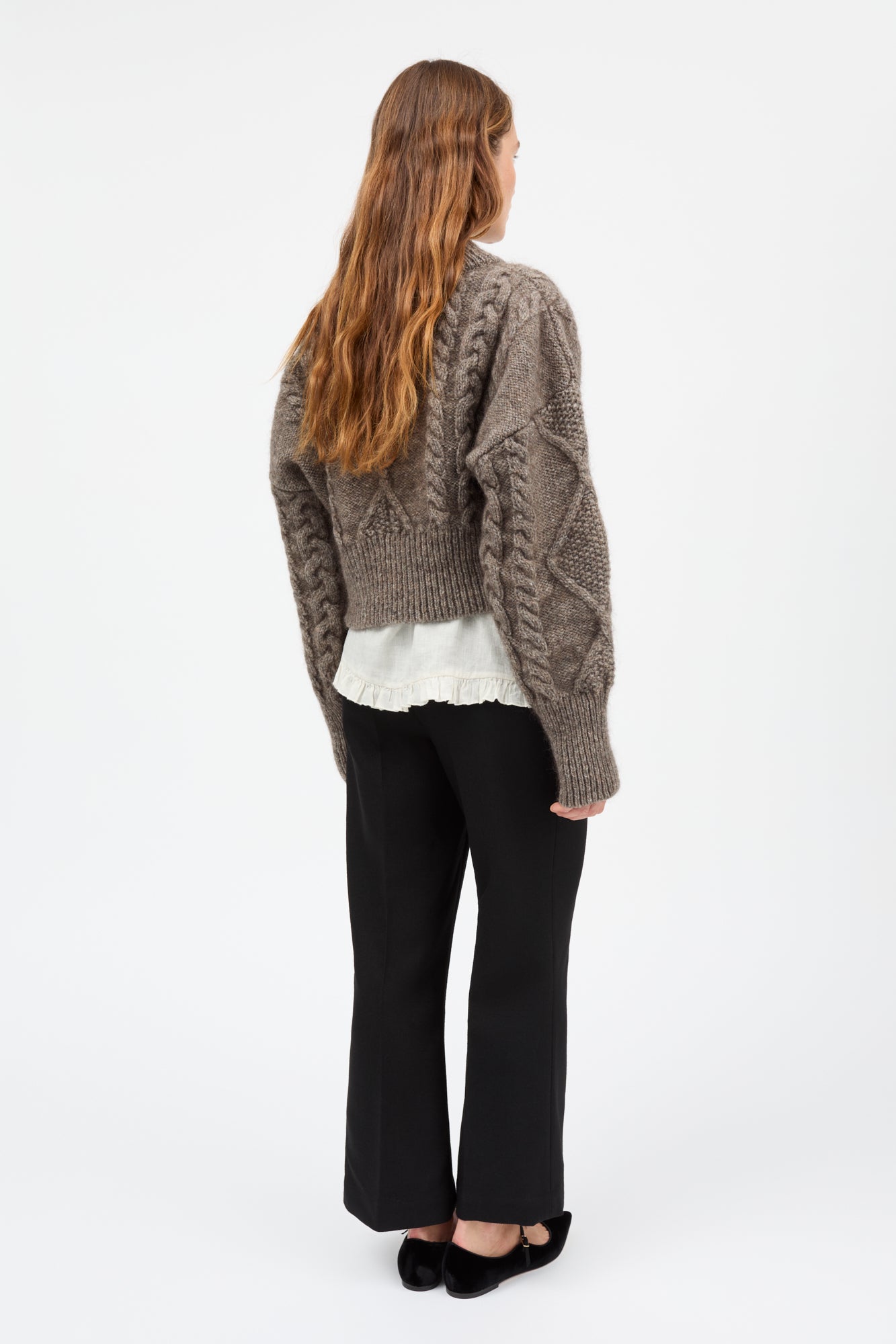 Skall Studio Fisherman jumper Jumper Light brown