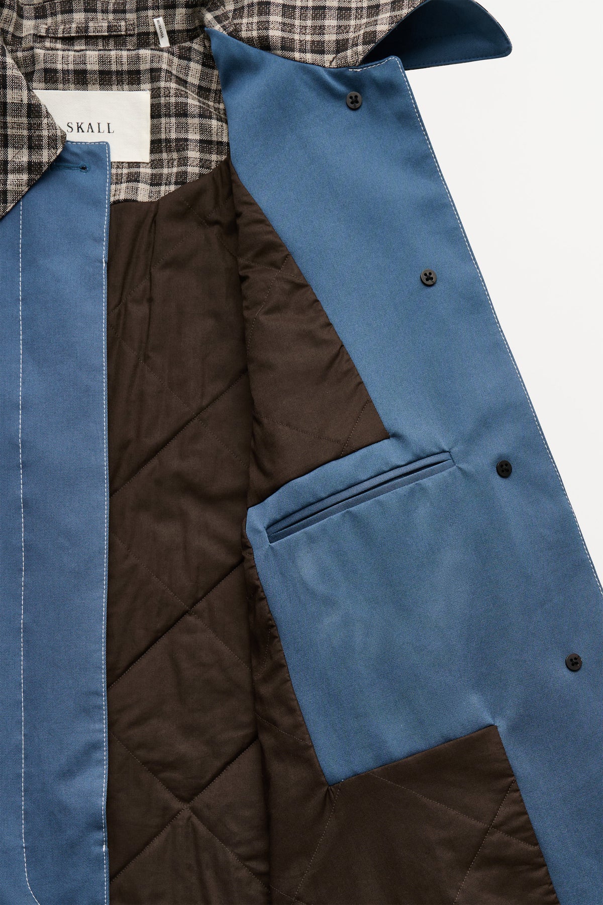 Skall Studio Gabriel coat Coat Navy harbor