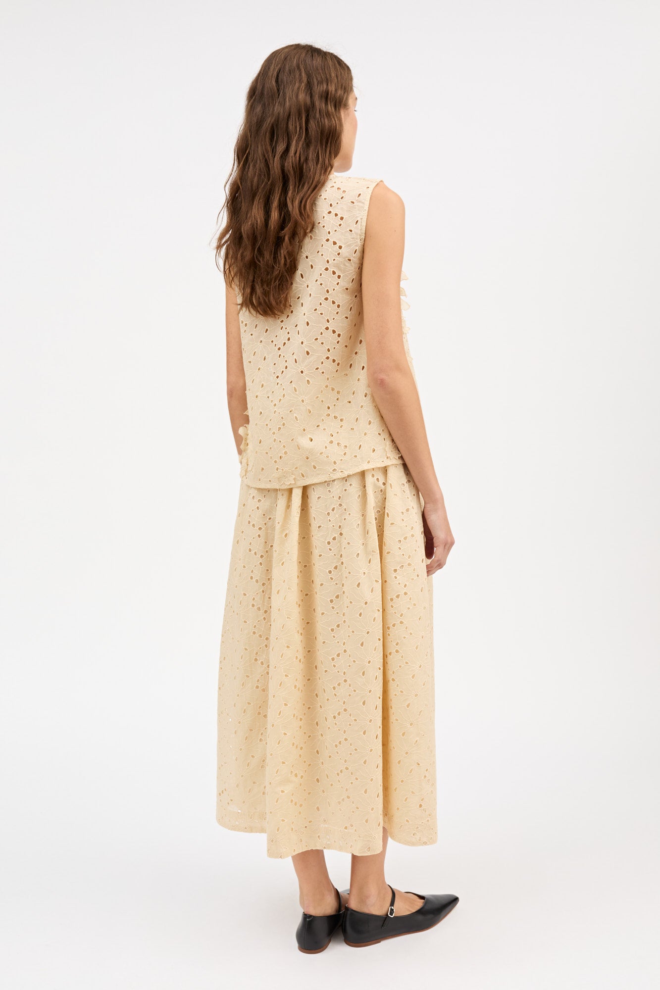 Skall Studio Inka top Top Soft cream