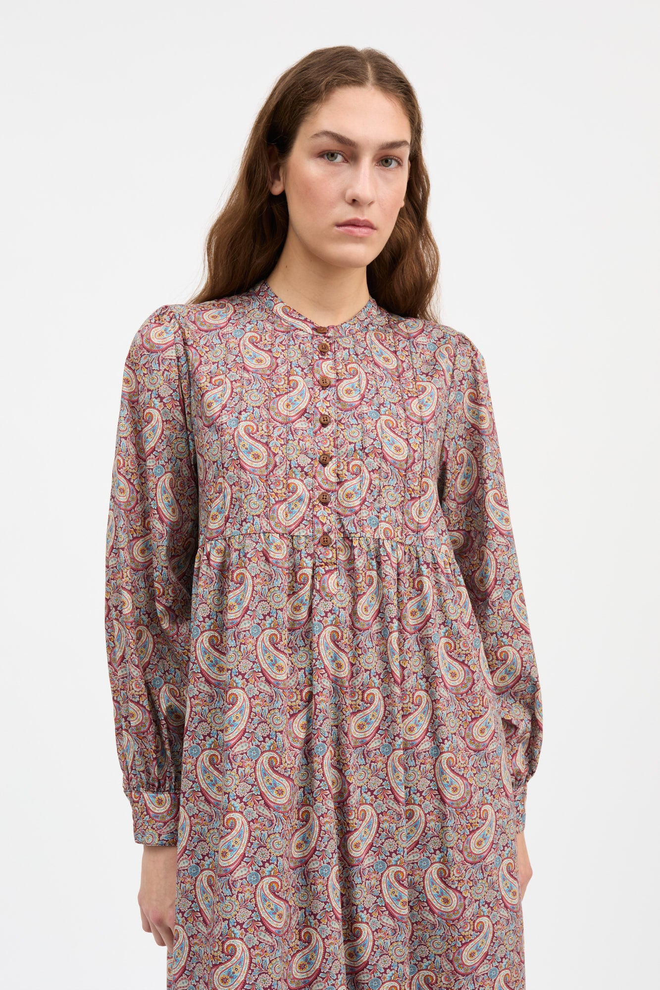 Skall Studio Iseline shirtdress Shirtdress Floral paisley