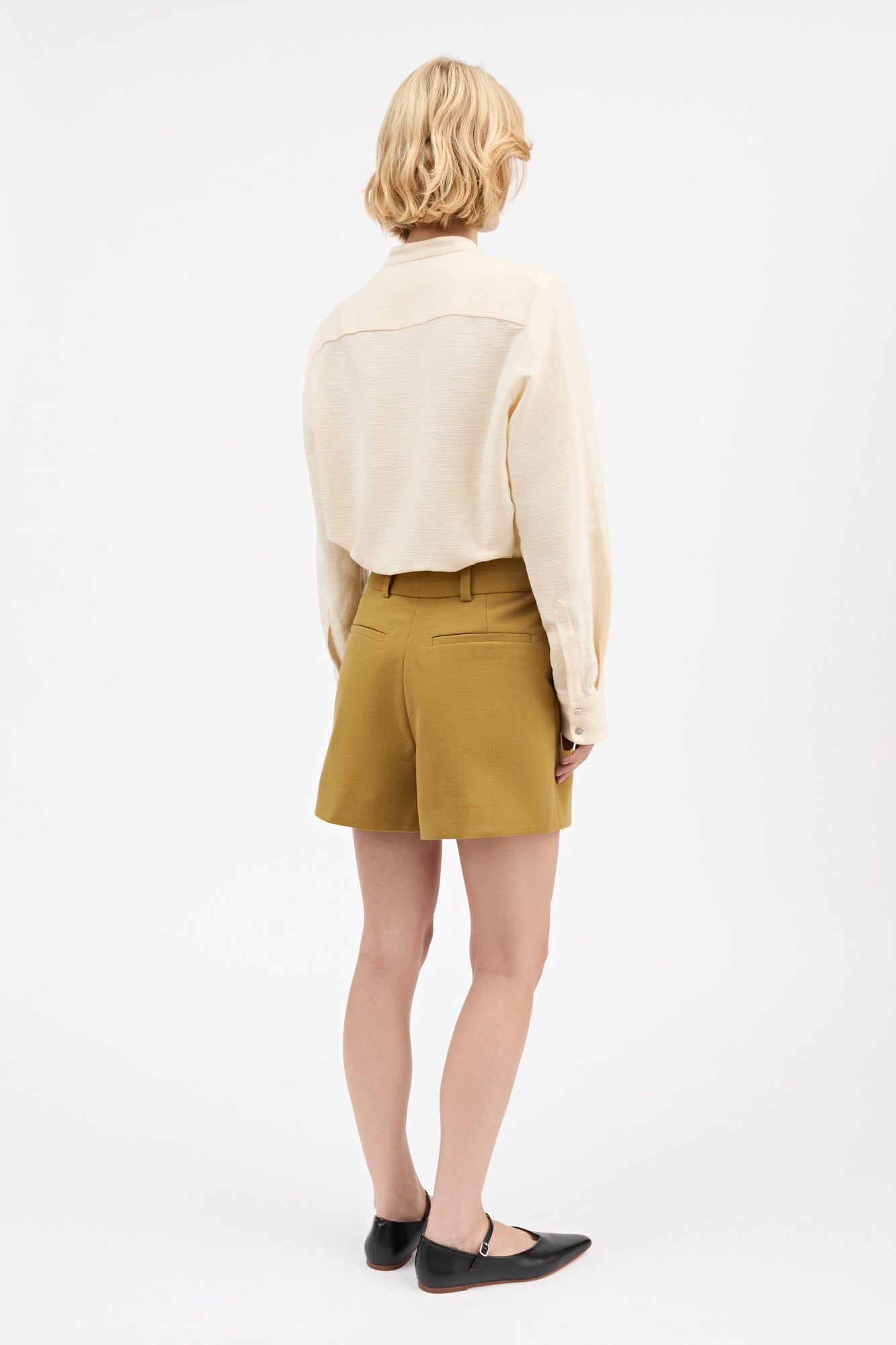 Skall Studio James shorts Shorts Green curry