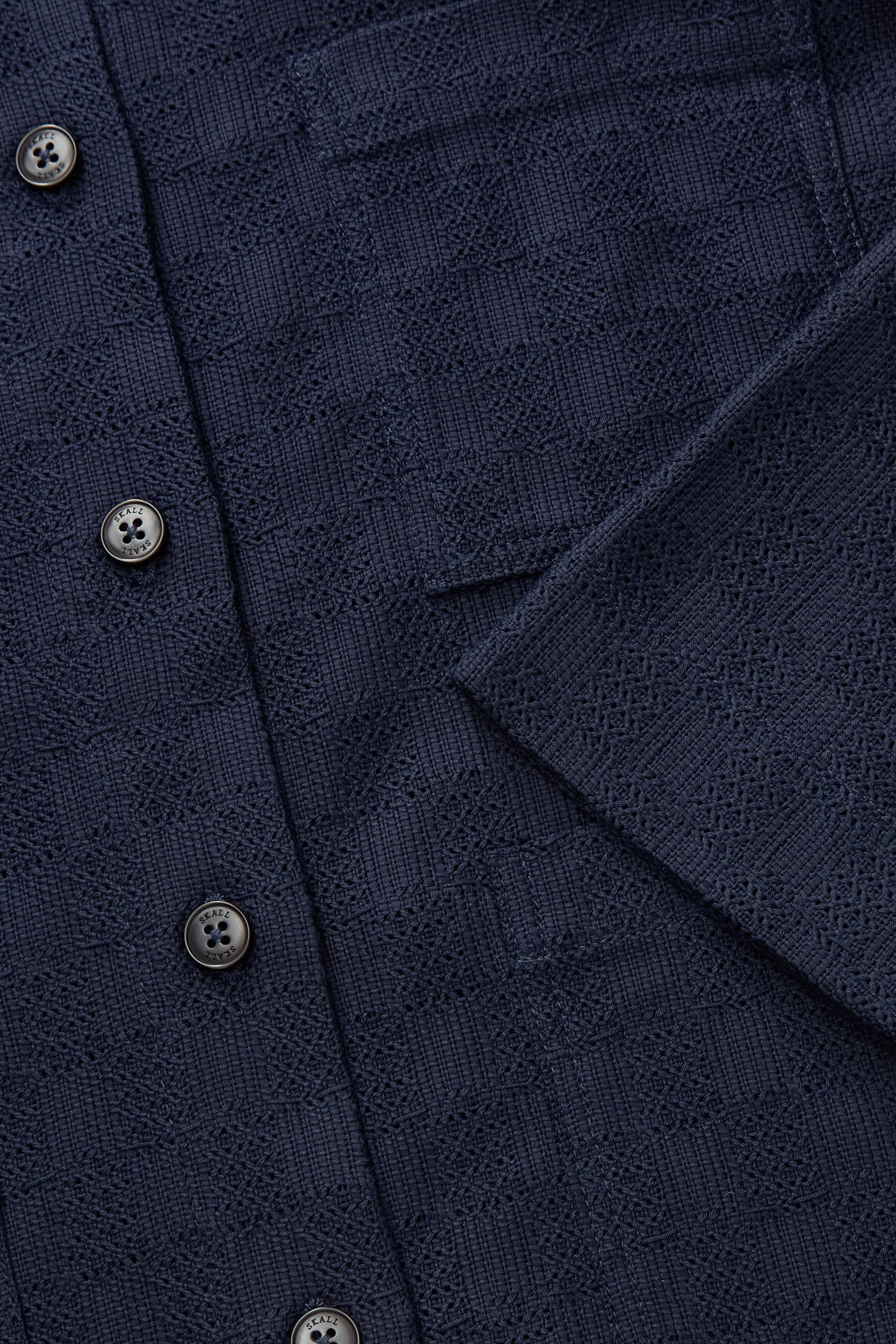 Skall Studio Jon overshirt Shirt Dark navy