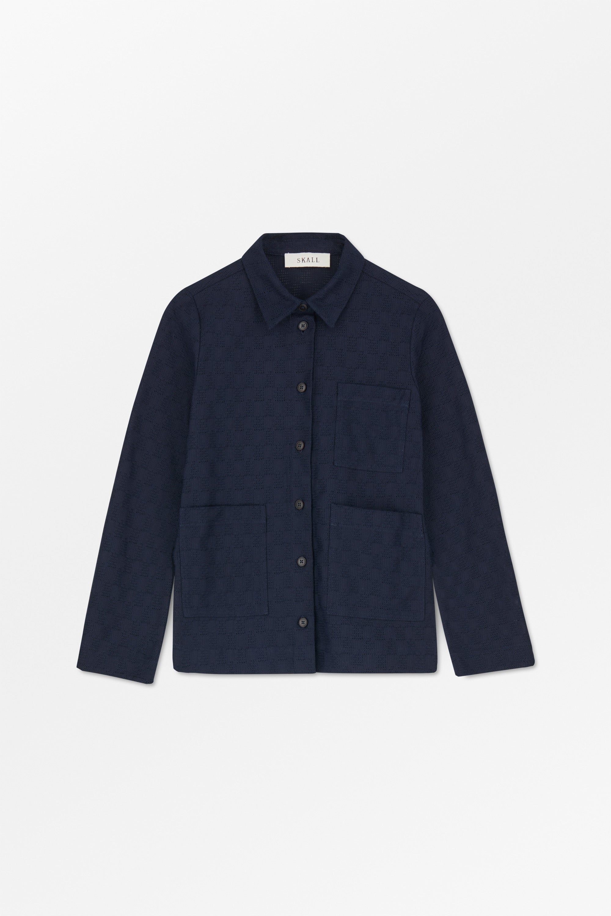 Skall Studio Jon overshirt Shirt Dark navy