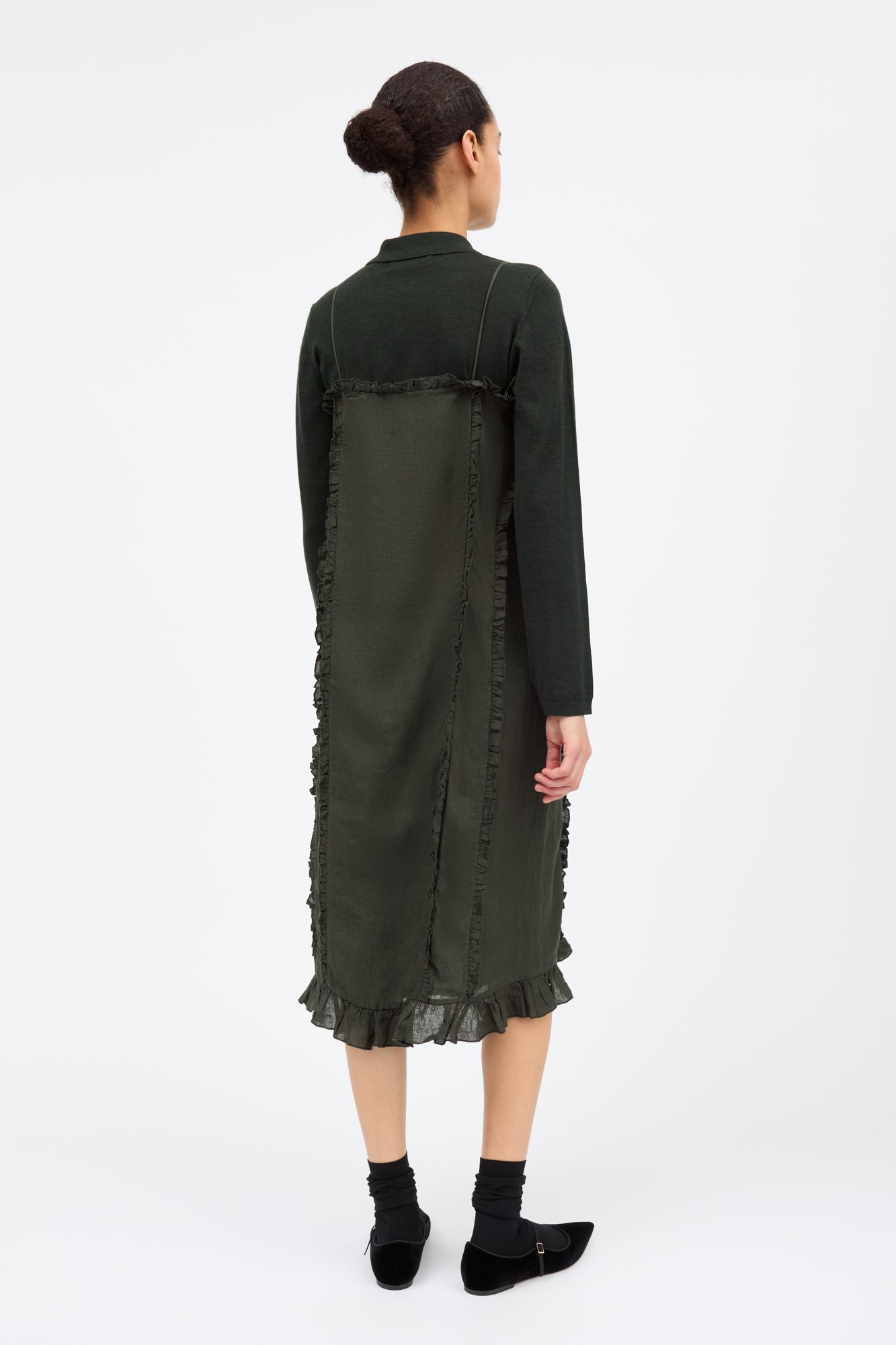 Skall Studio Madeleine dress Dress Dark pine