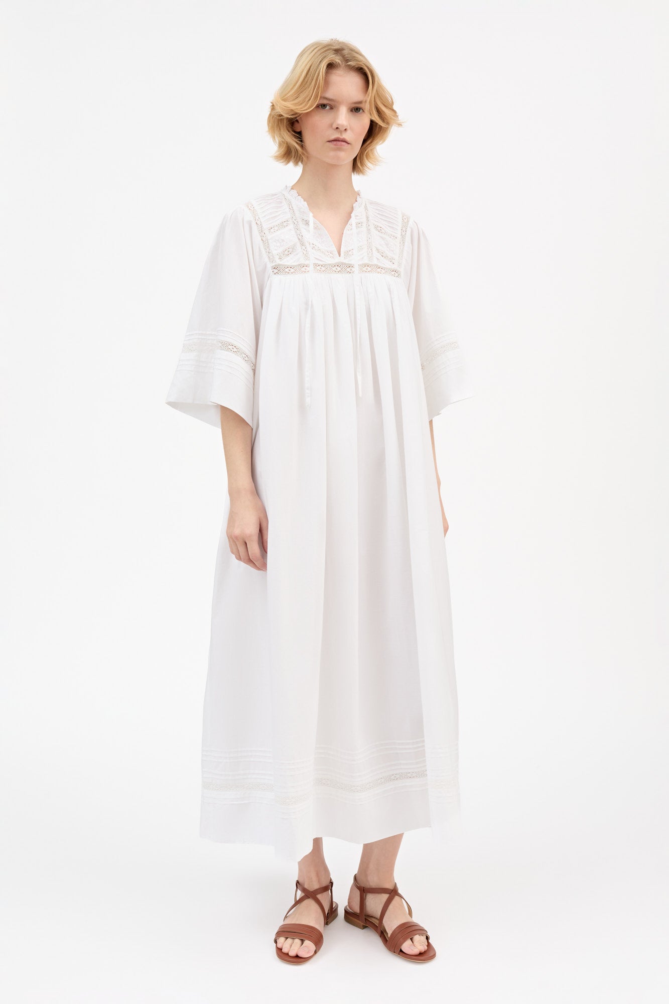 Skall Studio Magnolia dress Dress Optic white