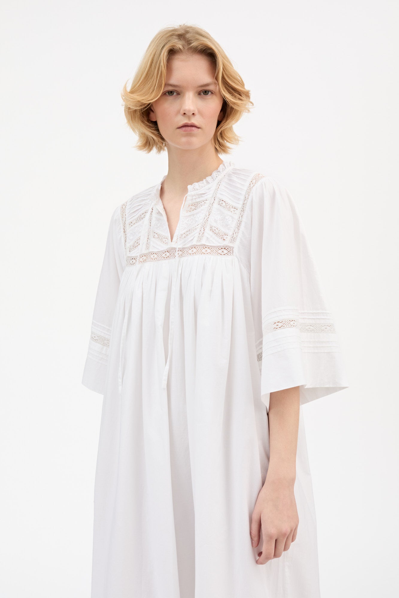 Skall Studio Magnolia dress Dress Optic white