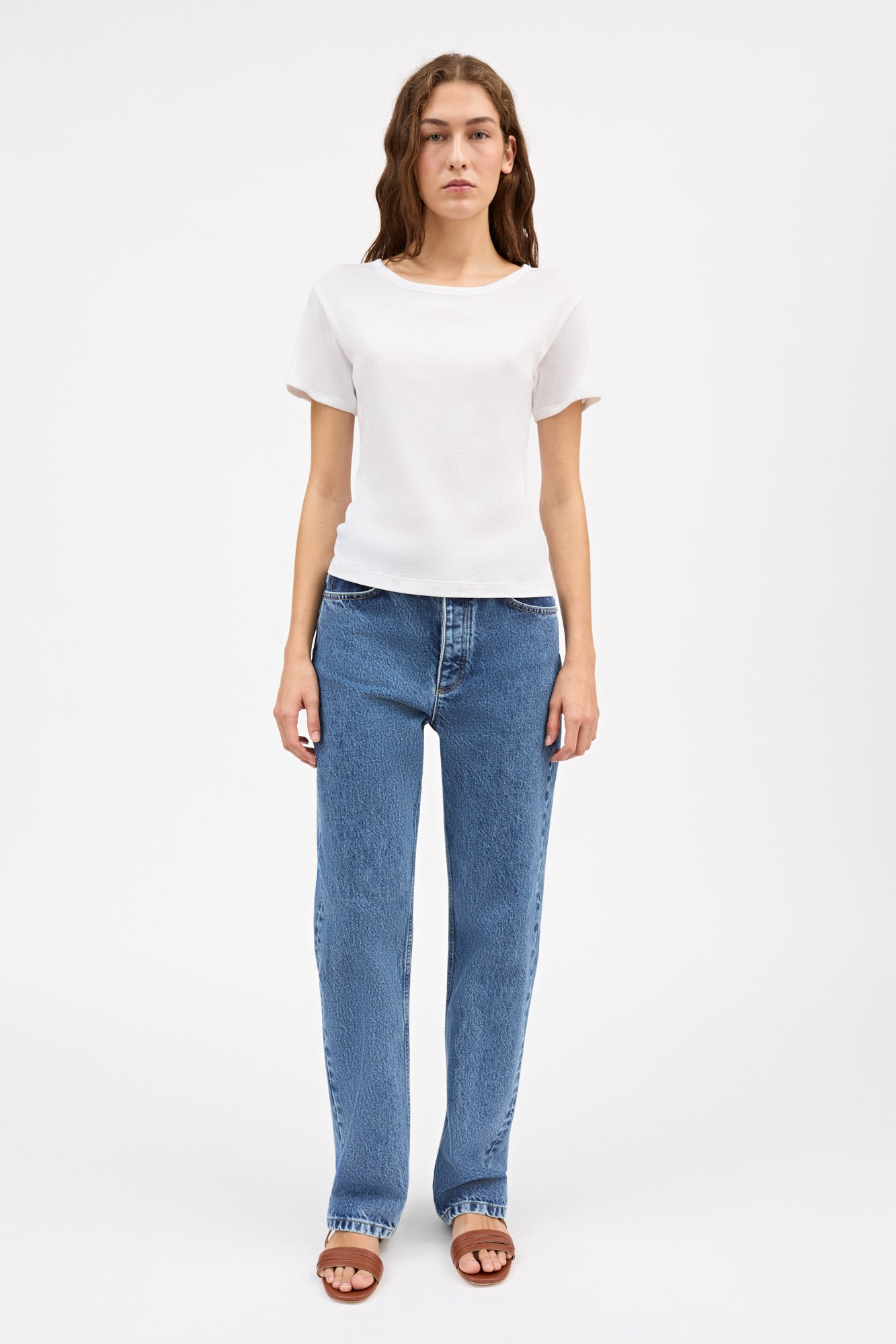 Skall Studio Seventies tee Tee Optic white