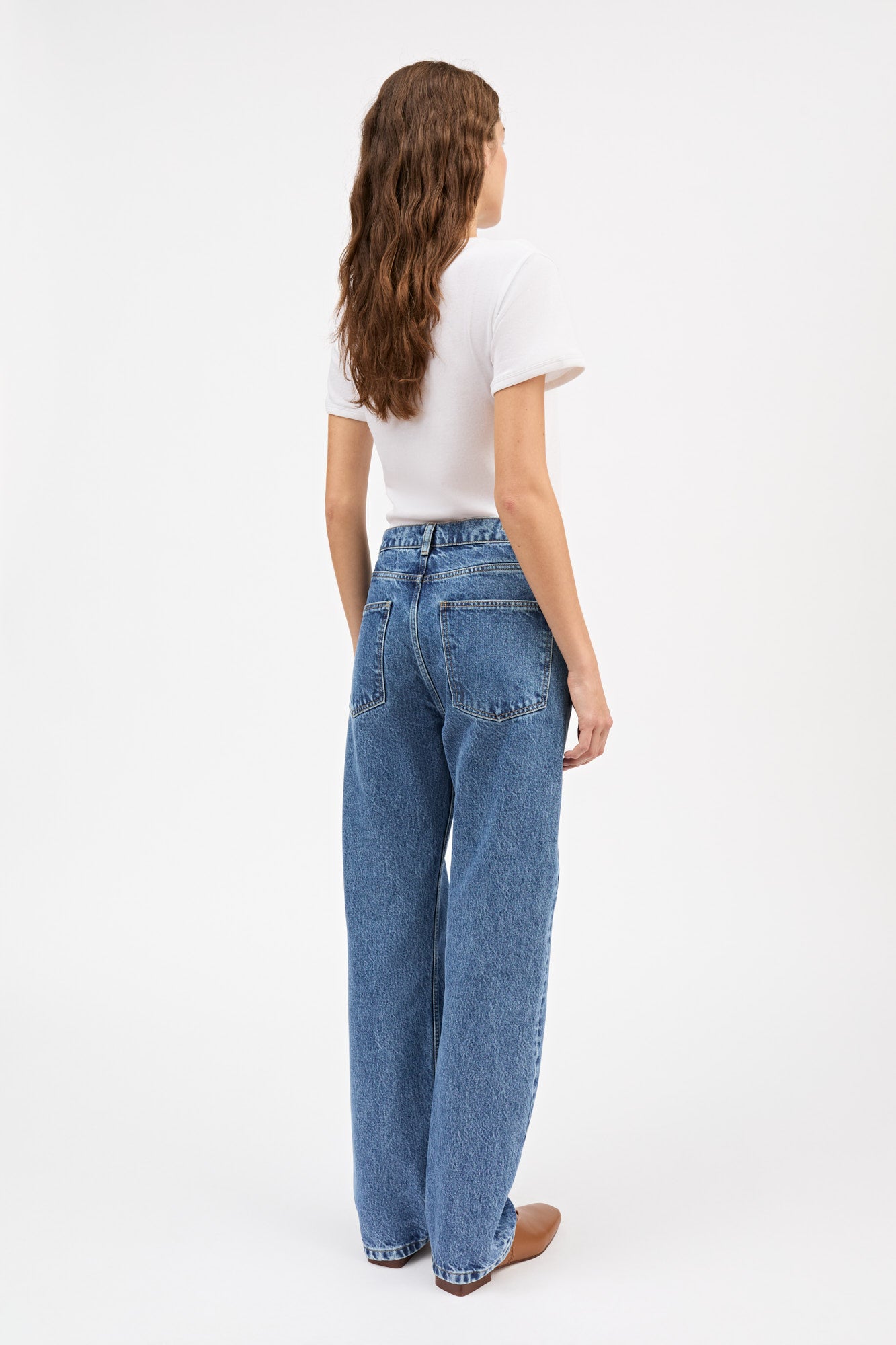 Skall Studio Sharon straight jeans Jeans Slouchy blue