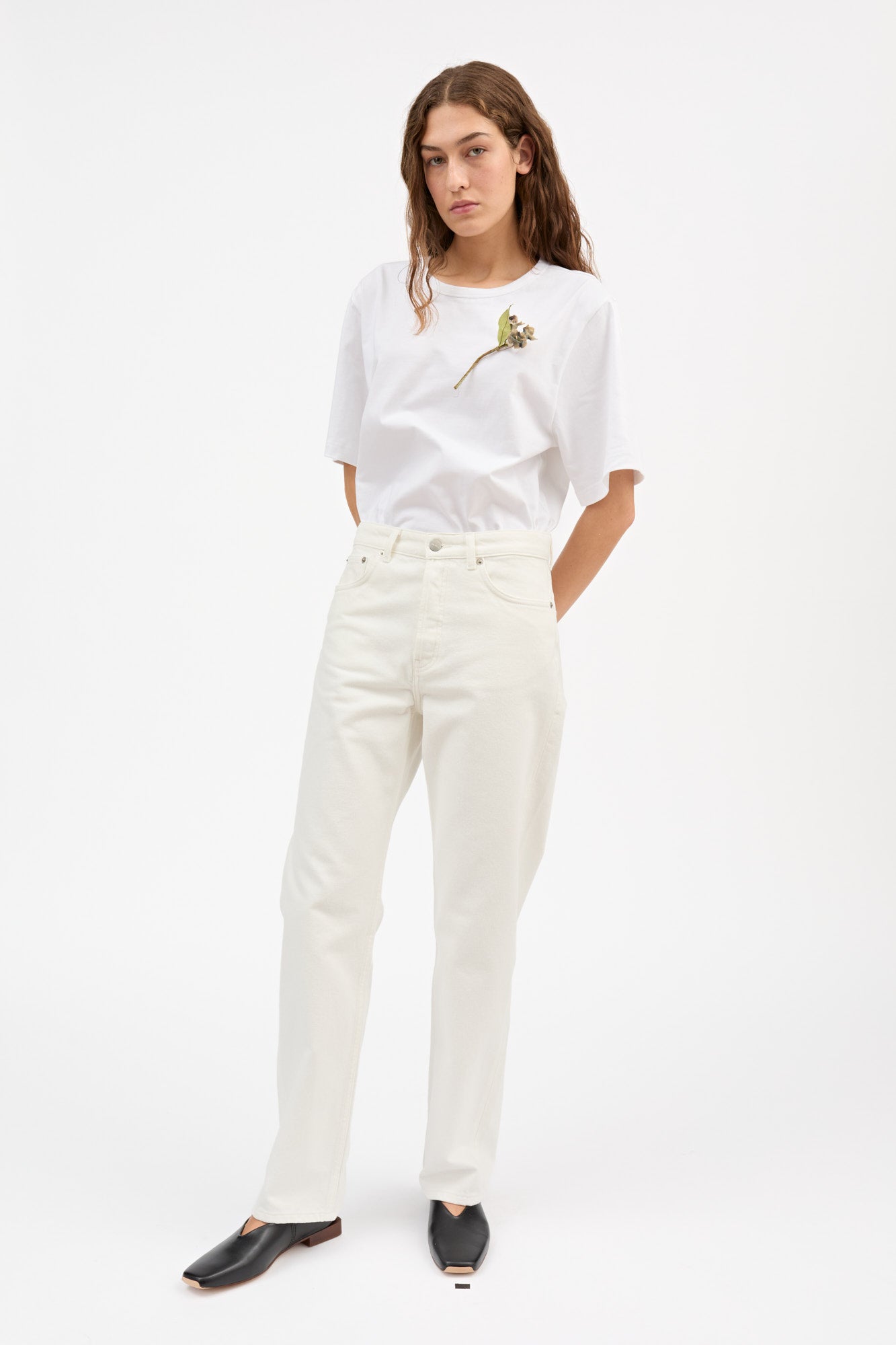 Skall Studio Sharon straight jeans Jeans Off white