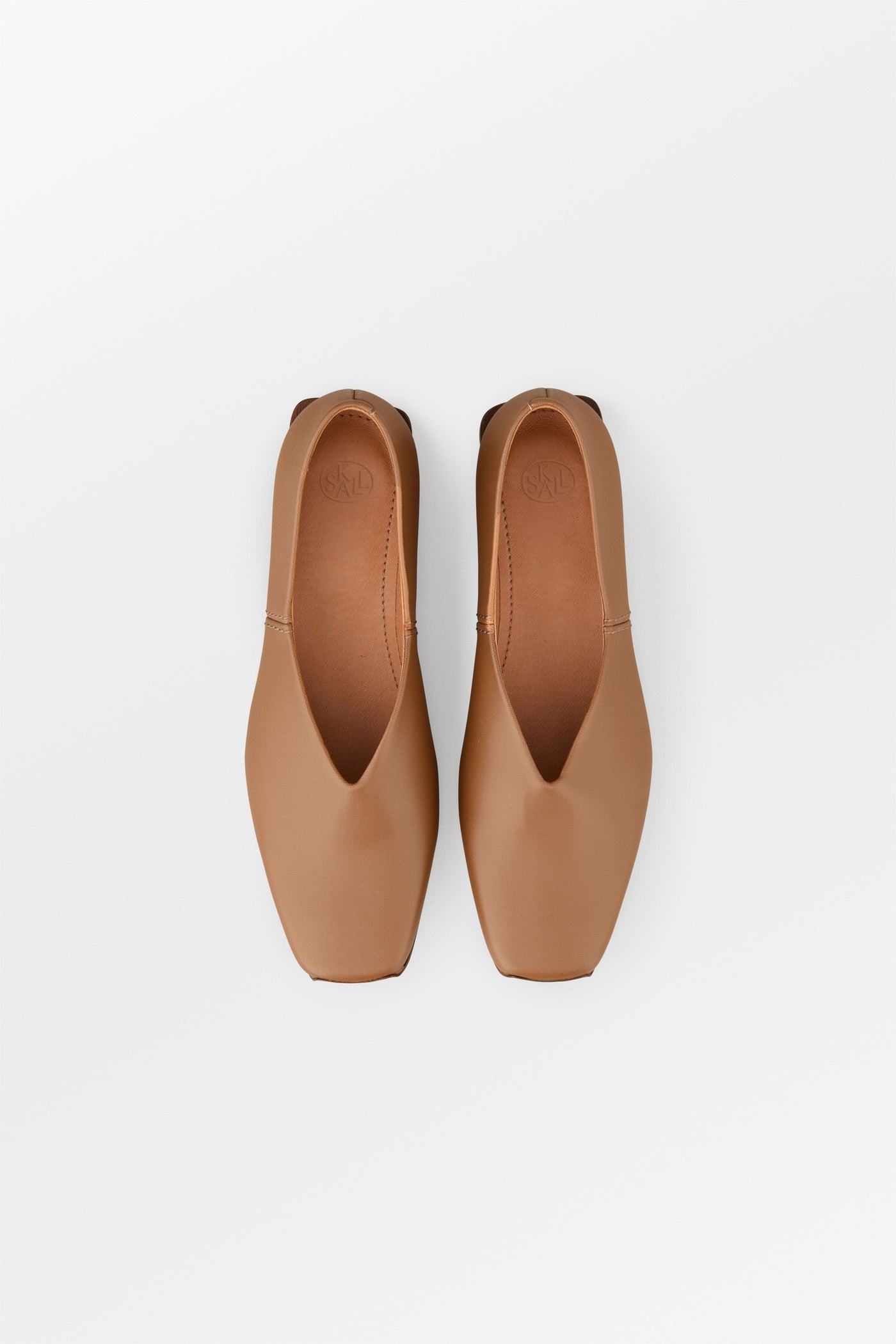 Skall Studio Square loafer Shoes Cognac