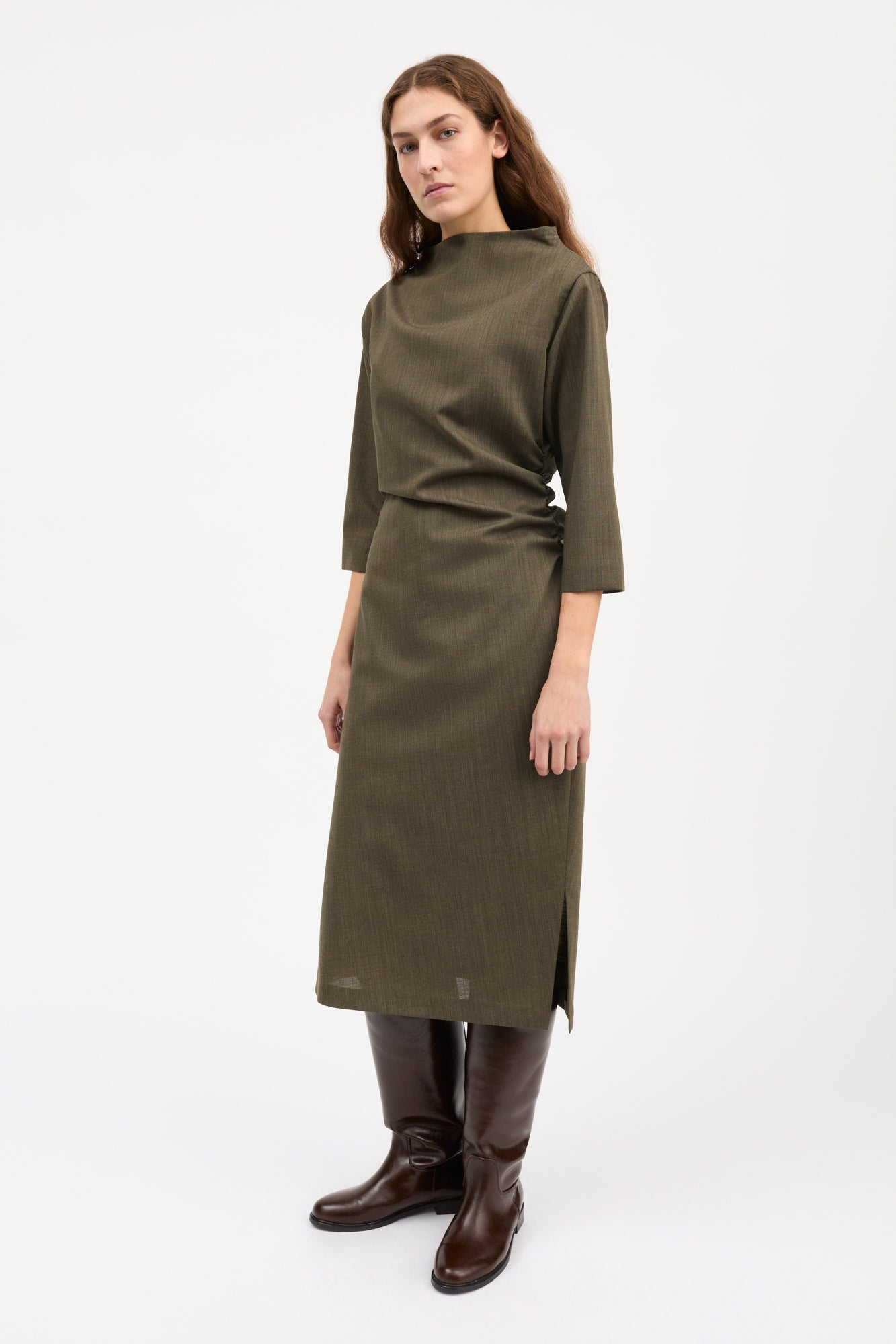 Skall Studio Stella dress Dress Green branch