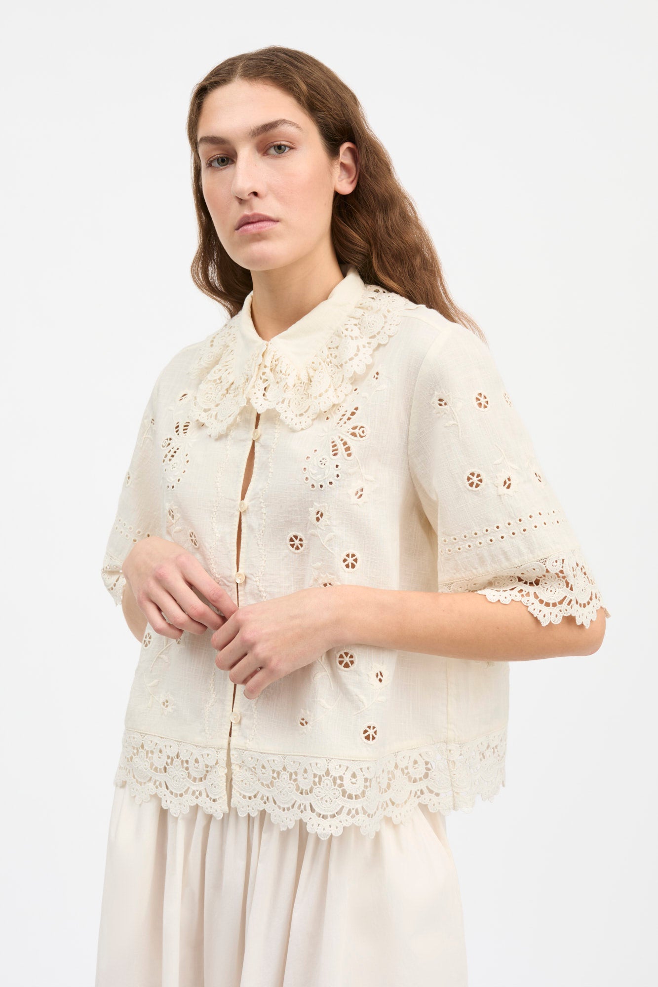 Skall Studio Talia shirt Shirt Antique white