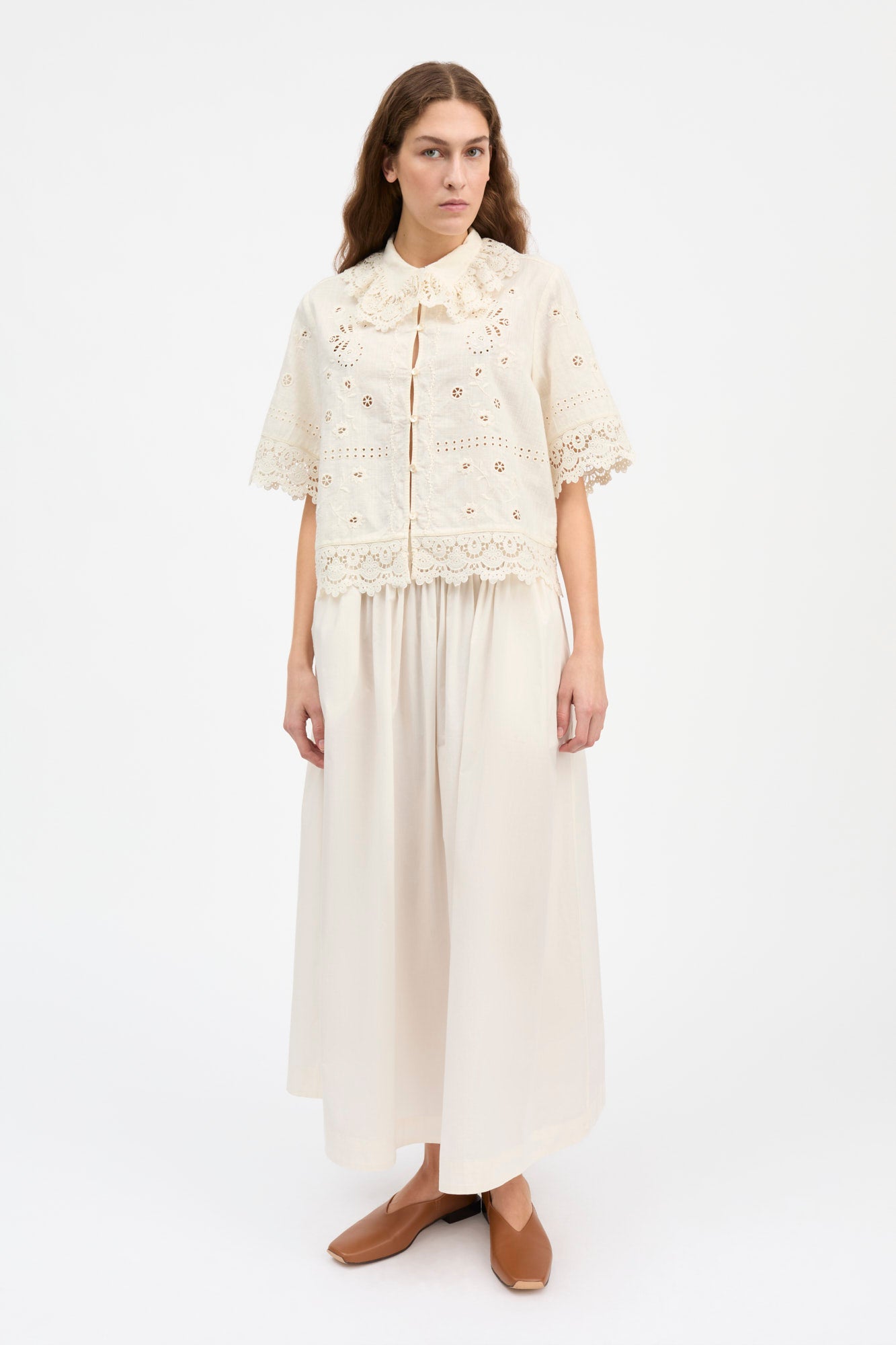 Skall Studio Talia shirt Shirt Antique white