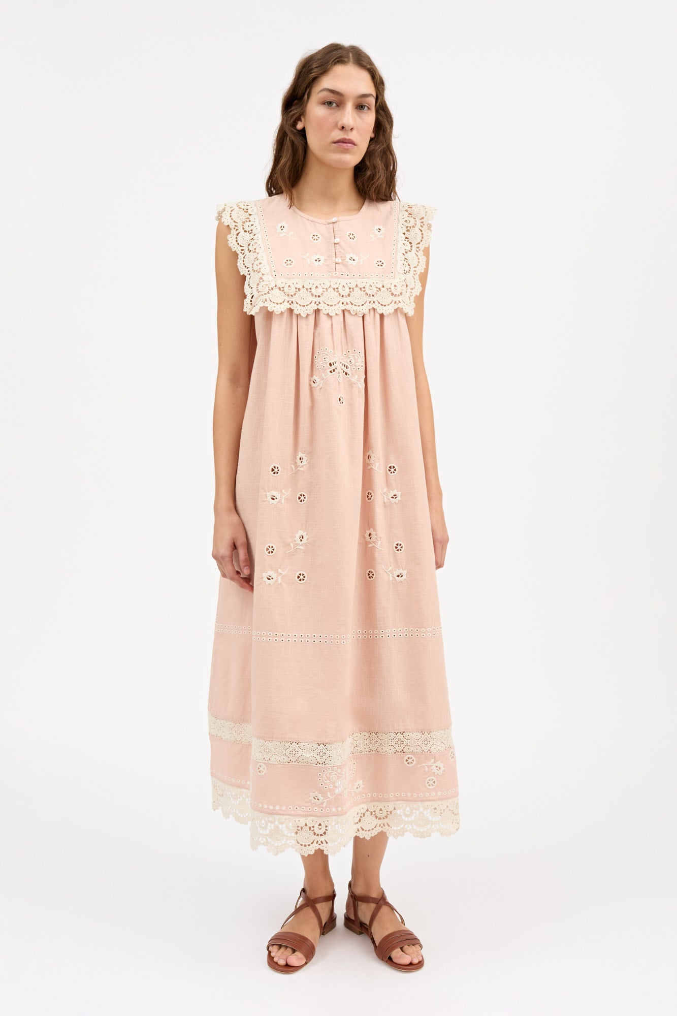Skall Studio Tallulah dress Dress Antique Rose