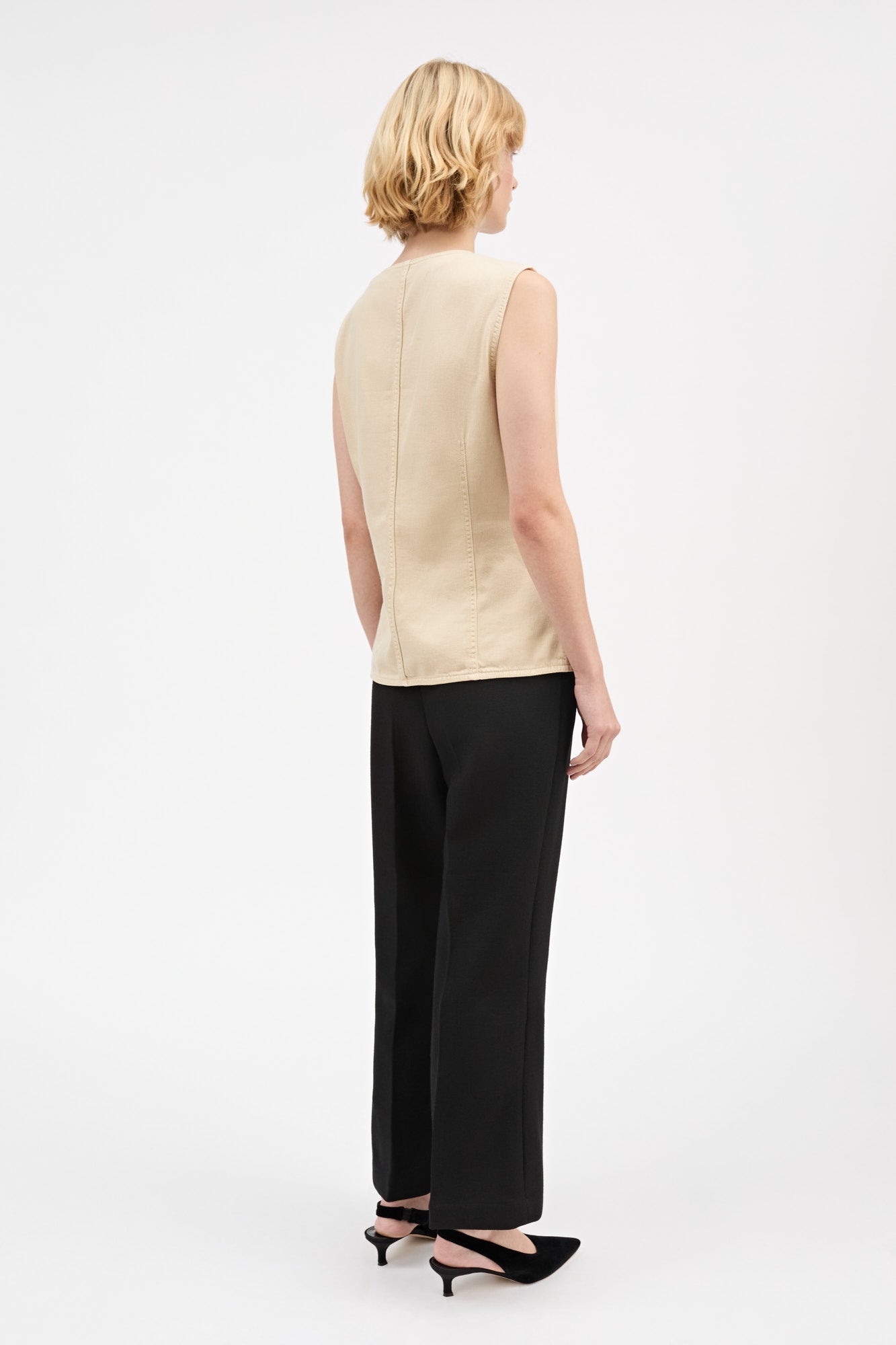 Skall Studio Tammy vest Vest Beige